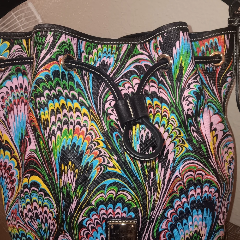 Dooney Bourke Plumes Bucket Bag - Picture 3 of 11